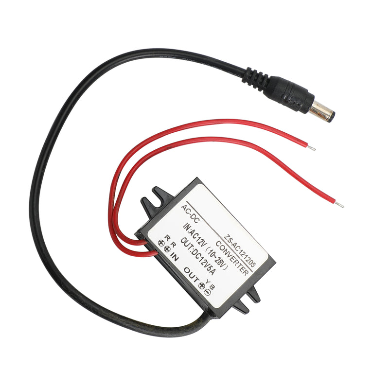 Step-down strömförsörjning AC10-28V till DC12V 5A step-down omvandlare USB strömförsörjning