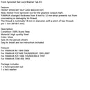 Kettenradmutter Sicherungsscheibe Tab Kit Für YAMAHA R6 YZF 600 1000 TDM 850