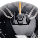 DOT Motorradhelm für Erwachsene, Street, Integralhelm, Orange