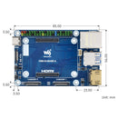Raspberry Pi Compute Module 5 Erweiterungskarte CM5 Computing Module Core Board