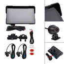 Jogue Motorcycles Car Record Universal 1080p de 7 polegadas para motocicleta Scooter