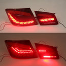 2010–2016 6. Generasjon 5 -serie F10 F18 M5 L&R Red LED baklys.