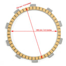 Disk tření spojky pro Kawasaki Ex400 Ninja 400 2018-2024 13088-0593