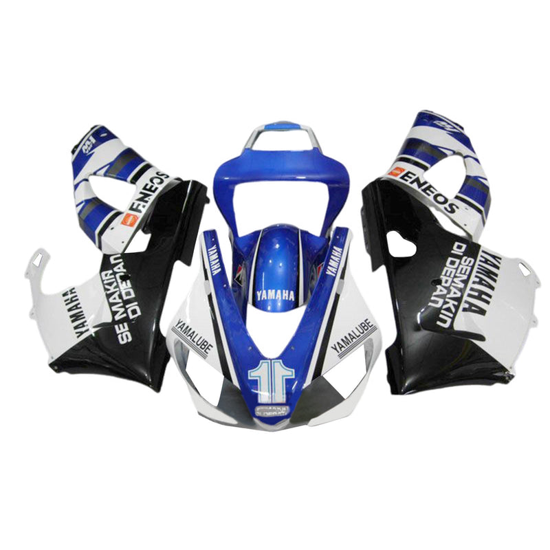 1998-1999 Yamaha YZF-R1 injeksjonskinnesett kroppsplast ABS