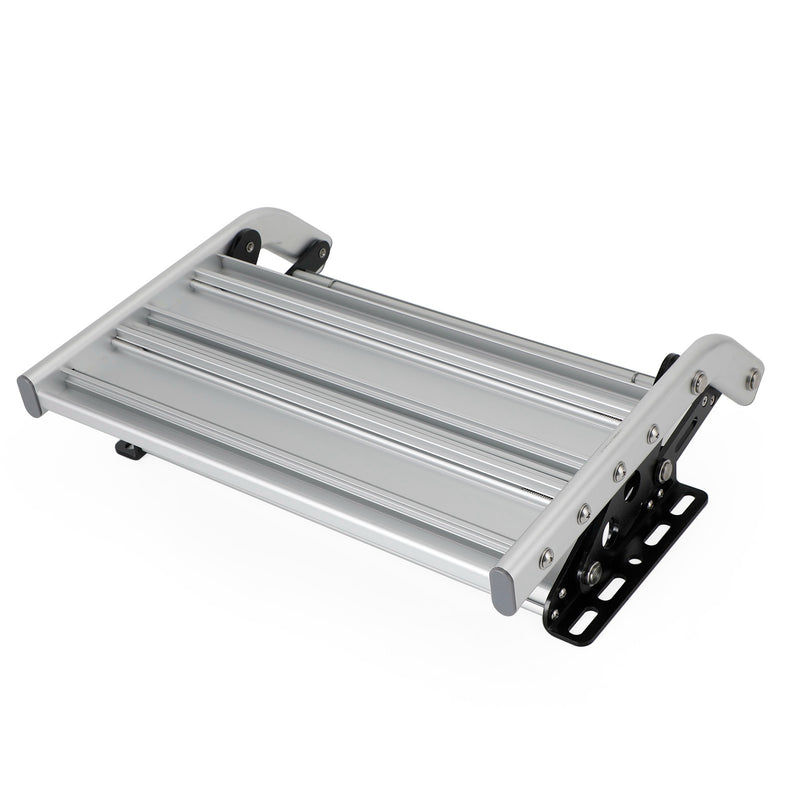 Peldaño plegable de aluminio para autocaravanas y caravanas Extensible.