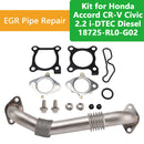 AGR-Rohr-Reparatursatz für Honda Accord CR-V Civic 2.2 i-DTEC Diesel 18725-RL0-G02
