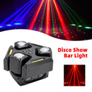 150W RGBW Pyörivä laservalo DJ Stage Effect Party Beam Disco Show Bar Light
