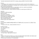 Subaru Impreza WRX STi EJ20 EJ25 DOHC Zylinderkopfschraubensatz 260-4701