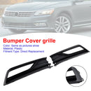 2 peças de coberturas para grelha de farol de neblina adequadas para VW Passat B8 NMS (modelo dos EUA) 2016-2018