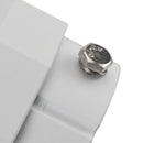 2 piezas de tapones finales de repuesto de aluminio macizo para toldo Dometic SUNCHASER II