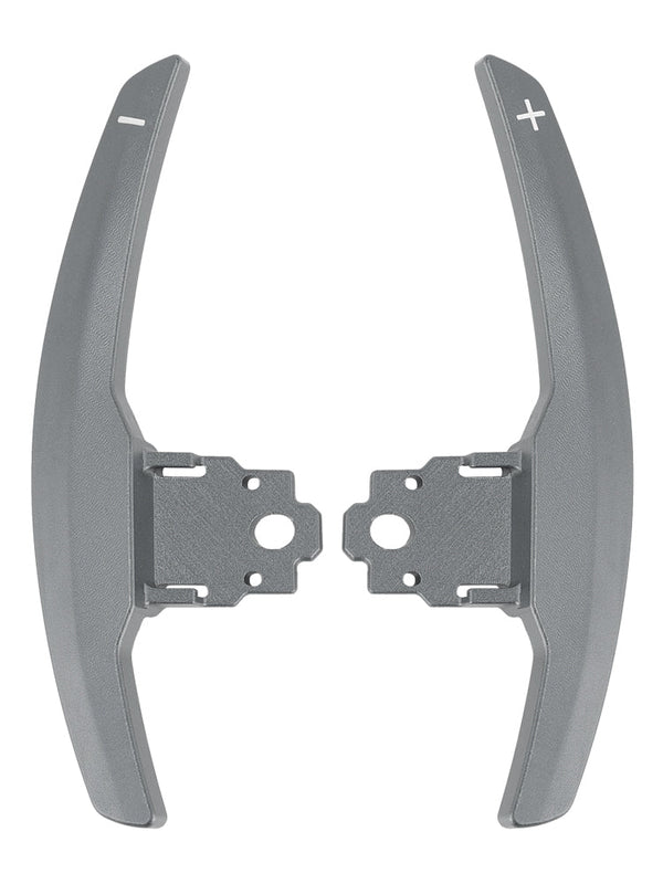 Schaltwippenverlängerung für BMW F-Serie F30 F31 F32 F10 X3 X5 Aluminium Grau