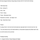 Double35A Color Grill Bar V Brace Wrap BMW F30 F31 F32 F33 F34 F35 Rojo