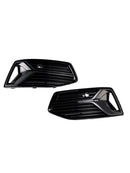 2019-2023 Audi A6 C8 2PCS Frontstoßstange Nebelscheinwerfer Abdeckung Grill Grille