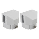 2 piezas de tapones finales de repuesto de aluminio macizo para toldo Dometic SUNCHASER II