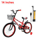 14 Zoll Kinderfahrrad für Jungen und Mädchen mit Stützrädern