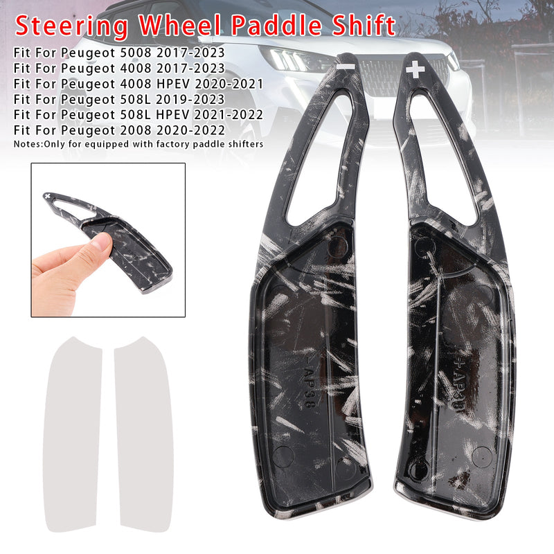Steering Wheel Paddle Shifter Extension Fit For Peugeot 2017-2023