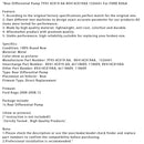 2008-2008.12 FORD KUGA Rear Differential Pump 7F93-4C019-AA 8V414C019AA 1526441