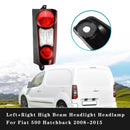 03/2012-2019 Citroen Berlingo Mk2 Van (mallit navettaovilla) Vasen takavalon linssikotelo 9677205580