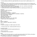 2013-2016 Xenon Strålkastare från: GMC Acadia 2x Xenon Ballast & HID D3S Bulb Wiring Harness Control Unit 13503432