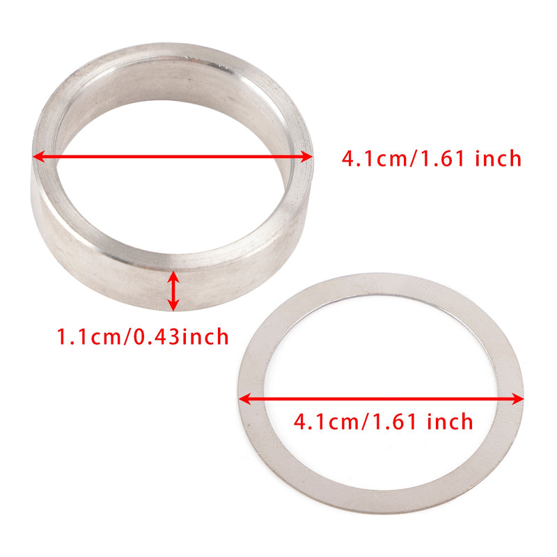 Kit de espaçador de armazenamento de pinhão sólido de 9 polegadas com fatias de distância 9190920 para Ford