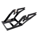 Schwarzer Gepäckträger für zwei Gepäckträger für den Kofferraum, für Softail Low Rider/Sport Glide 18–25