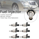 1998-2000 BMW 323i 2,5L 6stk drivstoffinjektor 13537546244 1427240 7546244