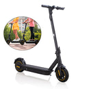 SCOOTER ELÉCTRICO 350W E-SCOOTER PLEGABLE ALCANCE DE 50 KM 10" Neumático sólido 15AH con APP