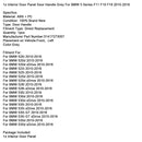 2010–2016 BMW 5 Series F11 F10 F18 1 x Innentür Panel Türgriff grau