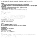 2017–2019 Mercedes E-Klasse W213 Spurwechsel-Toter-Winkel-Radar A0009059907