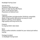 2024–2025 Aprilia RS457 RS 457 Scheinwerferverkleidung Windschutzscheibenabdeckung