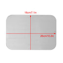 Viercecky tom lisensplate laget av aluminiumslegering, DIY, universelt egnet for motorsykkel