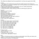 2007-2009 Chevrolet Equinox 3.6L Hinterradantriebsmodul Kupplungsgehäuse 84165521