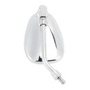 Paar schwarze M10-Rückspiegel für Yamaha V-Star XVS650 1998-2004 XVS1100 00-09