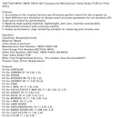 2010–2011 Ford S-Max 2.0L Getriebe-Mechatronik-Ventilblock + TCM 6DCT450 MPS6 7M5R-7H035-AD