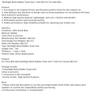 Dachfenster-Schaumstoffdichtung, schwarz, 1,65 m, BG1327, für Heki Mini