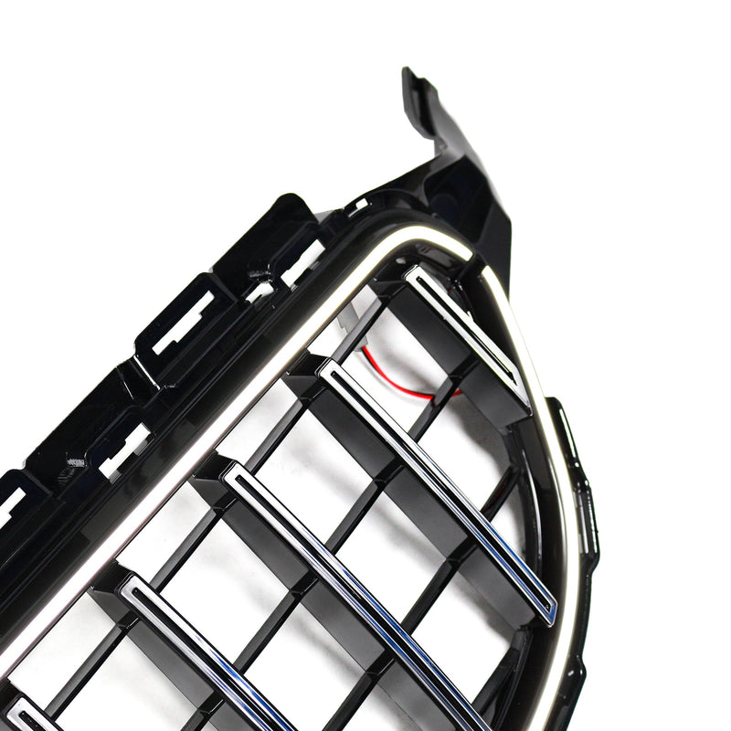 2015-2021 Mercedes W205 C250 C300 LED kromi etupuskurin säleikkö