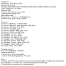 Paar LED Tagfahrlicht Nebelscheinwerfer Für Citroen C3 Berlingo Peugeot 9802795580