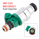 Boquilla de inyector de combustible de 1 pieza para Mitsubishi Montero 1994-1996 3.5L V6 INP-534 MD189021