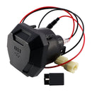 2022-2024 Kawasaki Versys 650 oikean pistorasian USB + Type-C