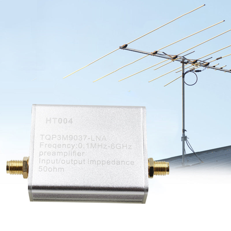 100K-6GHz Full Band Lågbrusförstärkare 20dB High Gain Power Förförstärkare HT004