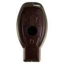 Benz GLC GLK CLS GLA CLA AMG Legierung Aluminium TPU Autoschlüssel Braun Hülle Cover