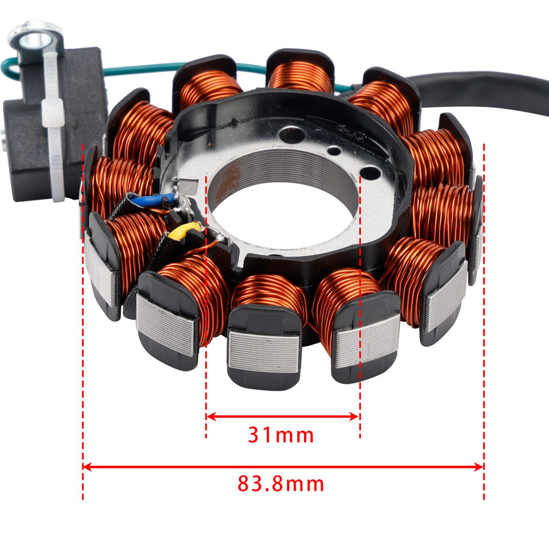 Stator Generator For Piaggio Vespa LX 50 Primavera 50 S 50 Sprint 50 4T 4V 2009-2017