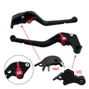 Palanca larga de embrague y freno adecuada para YAMAHA XSR900 XSR900GP MT-09 MT-09SP 2024-2025