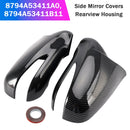 2009-2012 Lexus IS250 IS350 Side Mirror Covers Rearview Housing Carbon 8794A53411A0