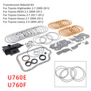 U760E U760F Zestaw do generalnego remontu skrzyni biegów z filtrem do Toyoty Highlander RAV4