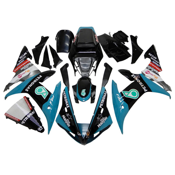 2002-2003 Yamaha YZF 1000 R1 injeksjonskinnesett kroppsplast ABS