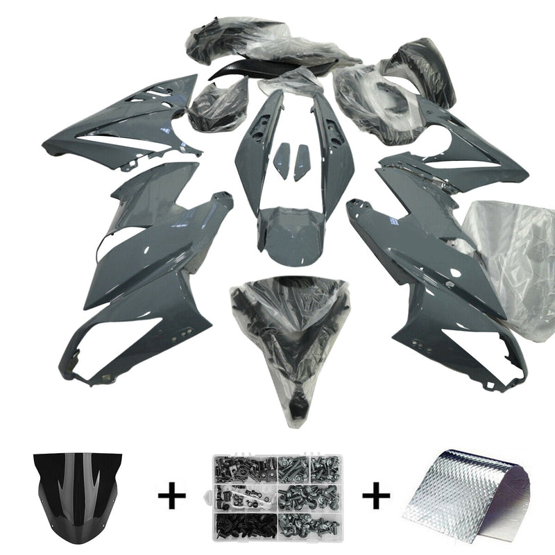 2009-2011 Kawasaki Ninja 650 ER-6F EX650 Injection Fairing Kit plast