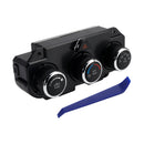 2013-2018 Dodge RAM 2500 pickup utan tvåzonkontroll med bakre fönstervärme, A/C klimatkontrollmodulpanel 68268189AA (kopia)