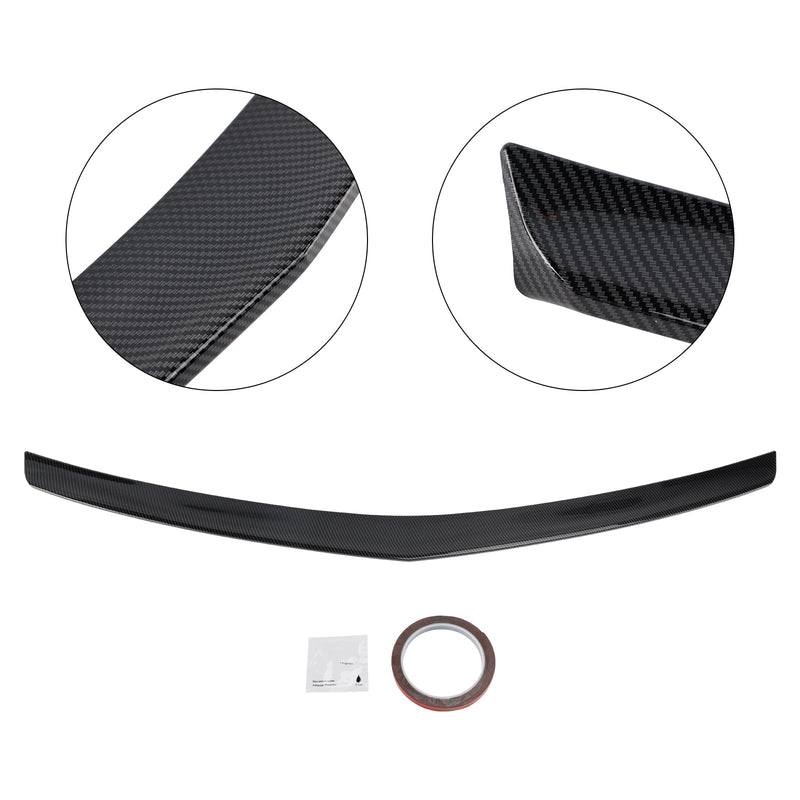 2008-2016 Mercedes-Benz E-Class W212 Carbon Fiber Look Rear Boot Spoiler
