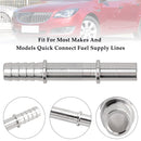 Schnellanschluss 3/8 Kraftstoffverteilerschlauch zu 3/8 Barb Adapter Fitting AN817-02-06BA